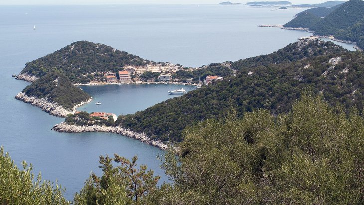 Die Bucht Zaklopatica auf der Insel Lastovo Die Bucht Zaklopatica auf der Insel Lastovo