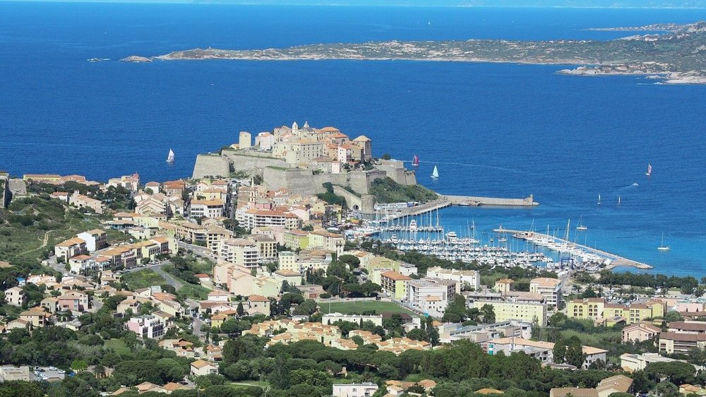 Blick auf Calvi Blick auf Calvi