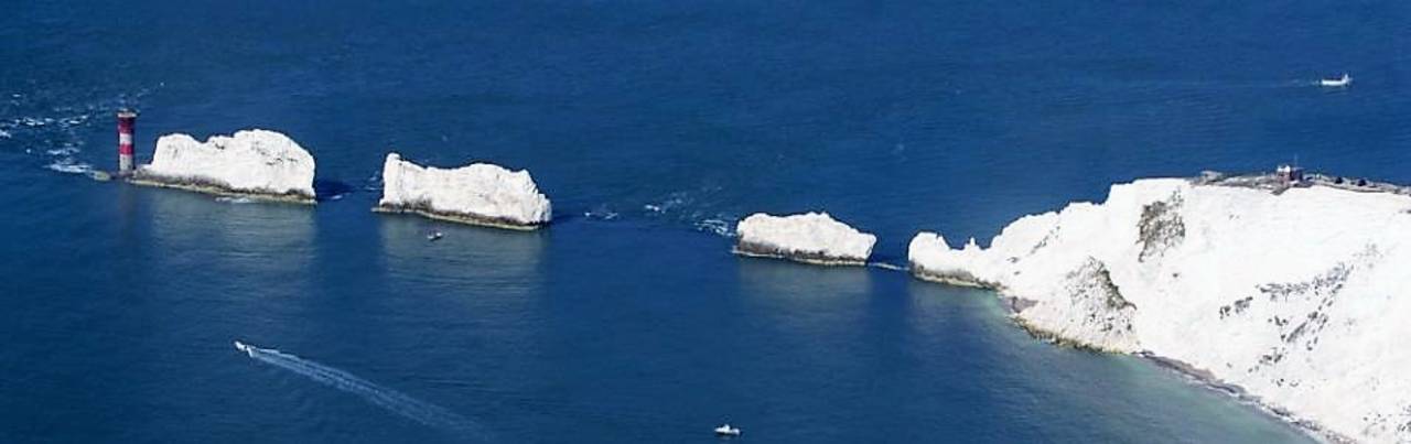 The Needles auf der Isle of Whight