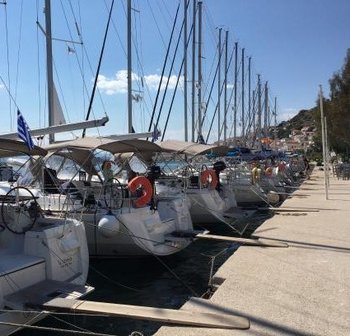 Greek Sails Flotte in Poros