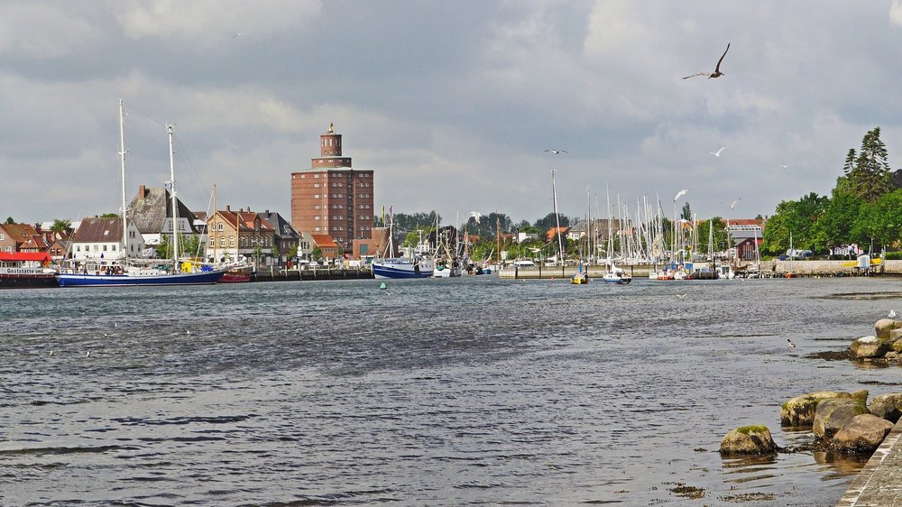Blick auf Eckernförde Blick auf Eckernförde