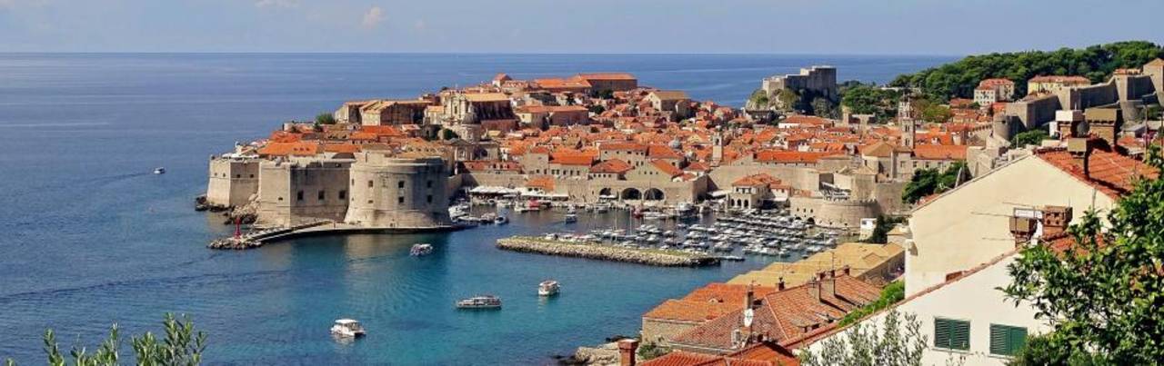 Blick auf die Altstadt von Dubrovnik