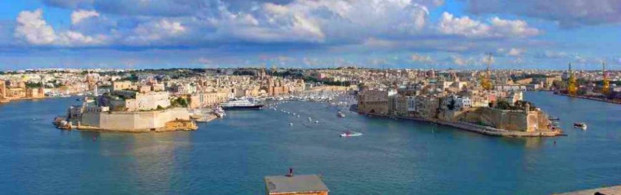 Blick auf La Valetta