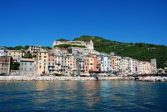 Blick auf den Ort Portovenere