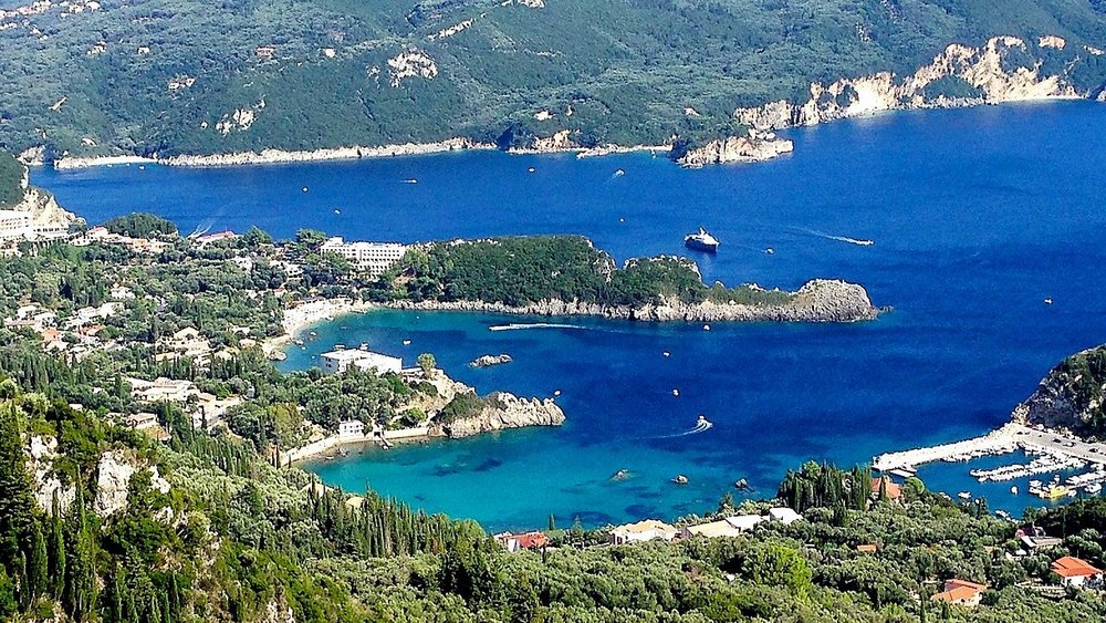 Sehr schöne Bucht auf Korfu