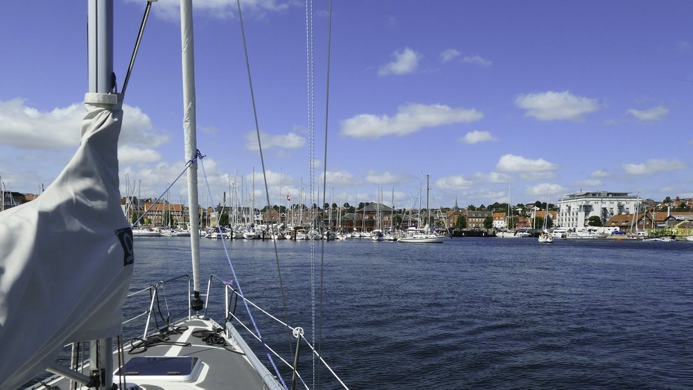 Blick auf Svendborg Blick auf Svendborg