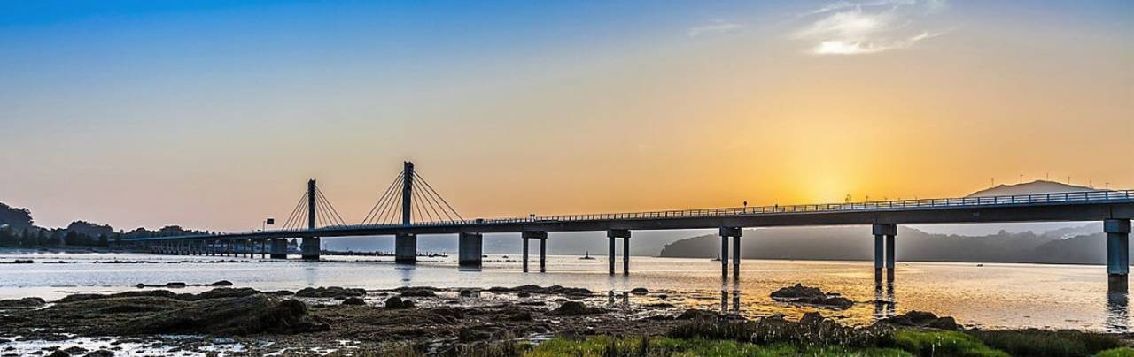 Brücke uber den Rias de Vigo