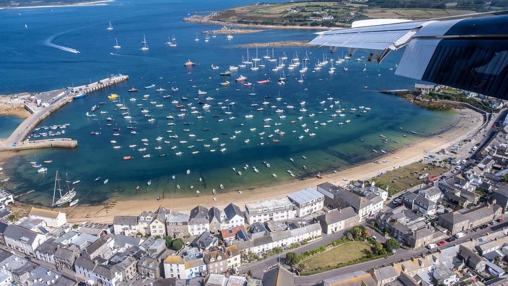 Hugh Town auf den Scilly Islands