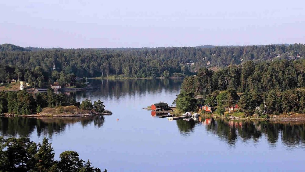In den Schären vor Stockholm