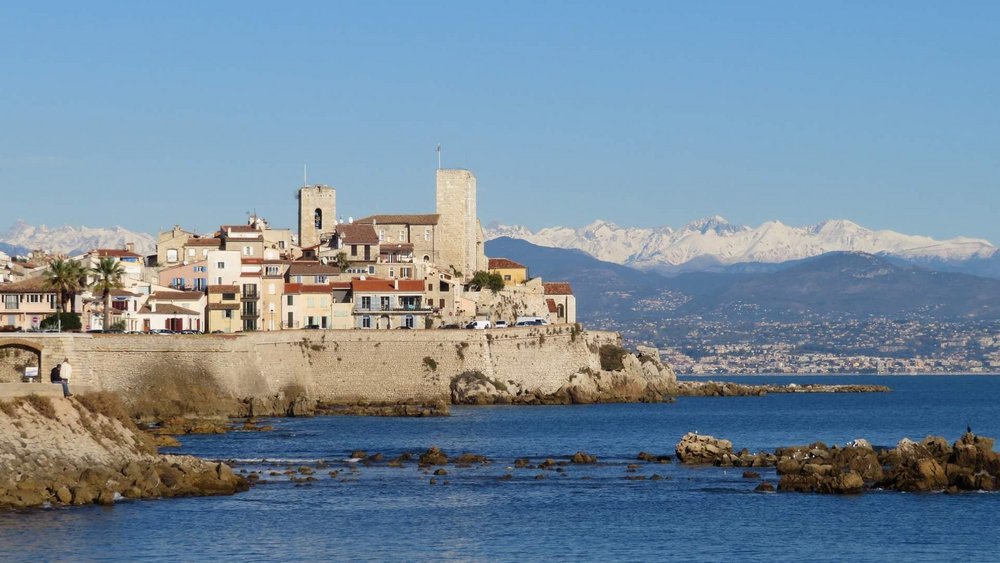 Blick auf Antibes Blick auf Antibes