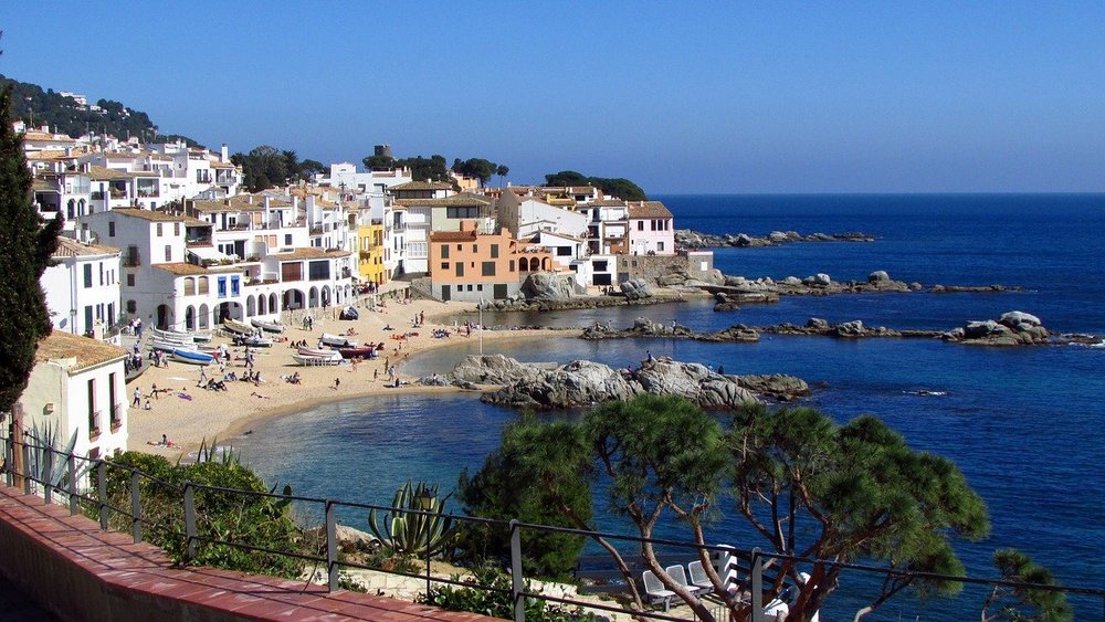 Der Ort Calella de Palafrugell
